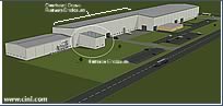 3D Rendering of the Caterpillar Plant Expansion in Reynosa