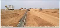 Earthwork at Yellow Freight's Nuevo Laredo Terminal